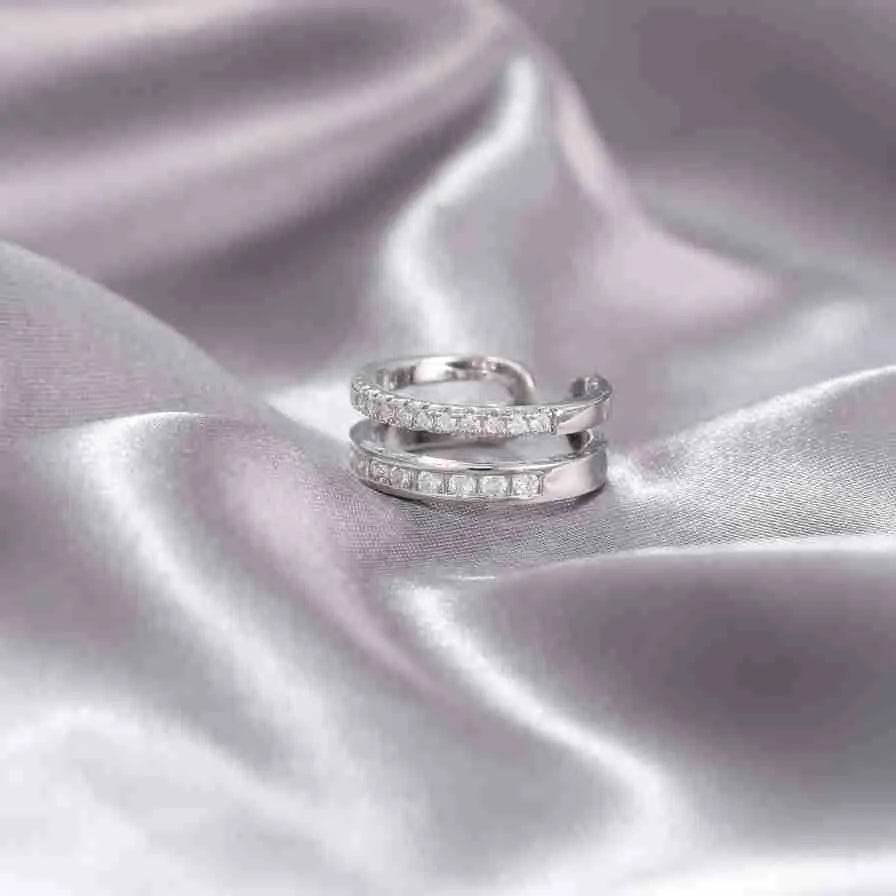 Niche Opening Adjustable Non-fading Cross Ring - EX-STOCK Canada