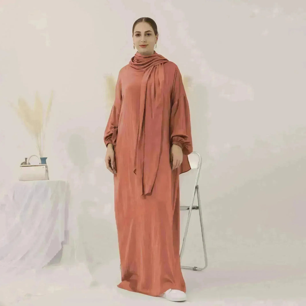 Nuovo abito arabo in Medio Oriente Dubai Turchia Abaya Simple Abaya 2025