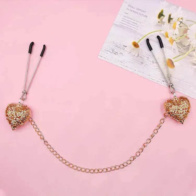 Love Chain Sex Toys Bell For Women Nipple Clamp Anal Plug - EX-STOCK Canada