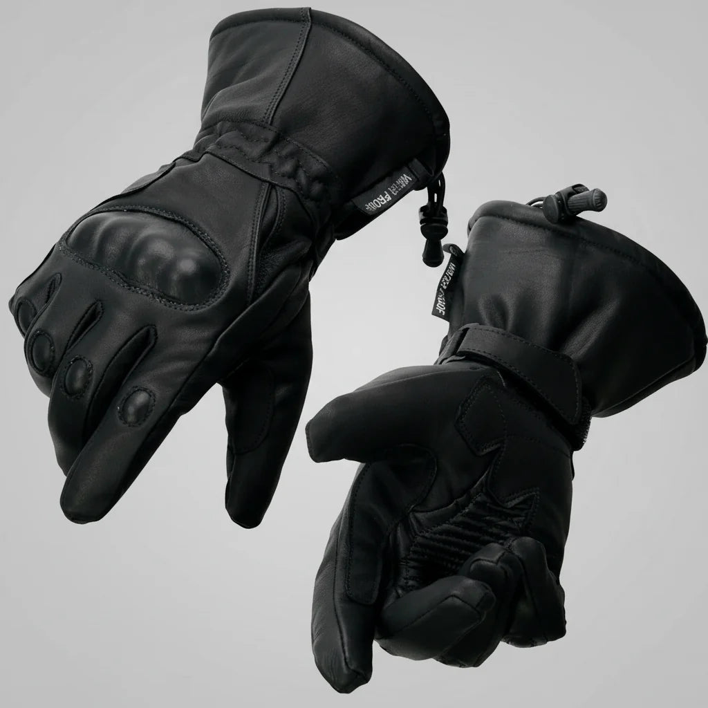 Open Road Herren Panzerhandschuh Leder Motorradhandschuhe
