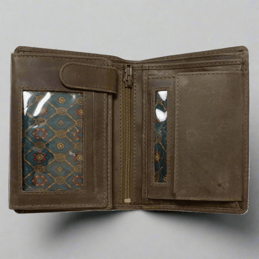 Cartera de cuero para hombre con RFID JBGEX-STOCK Canada