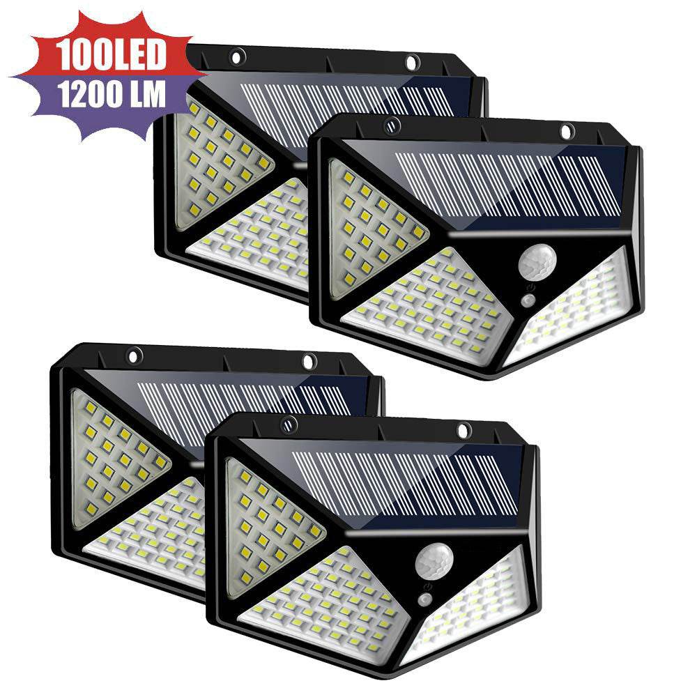 100LED solar wall LED light Outdoor, Corridor, Garden, Courtyard Lightning - EX-STOCK Canada