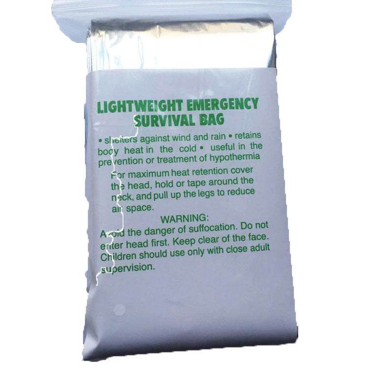 Disposable emergency sleeping bag - EX-STOCK Canada