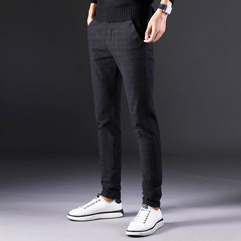 Men's Fashion And Comfort Slim Straight fit suit Trousers - EX-STOCK Canada