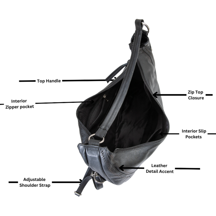 Large Hobo Crossbody Bag EX-STOCK Canada