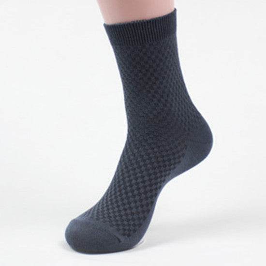 Socks men's new bamboo fiber men's business socks - EX-STOCK Canada