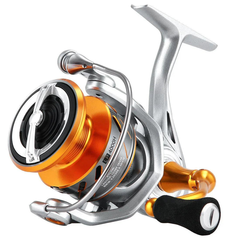 Mulinello da pesca in metallo lungo a ratio di velocità di lancioEX-STOCK Canada