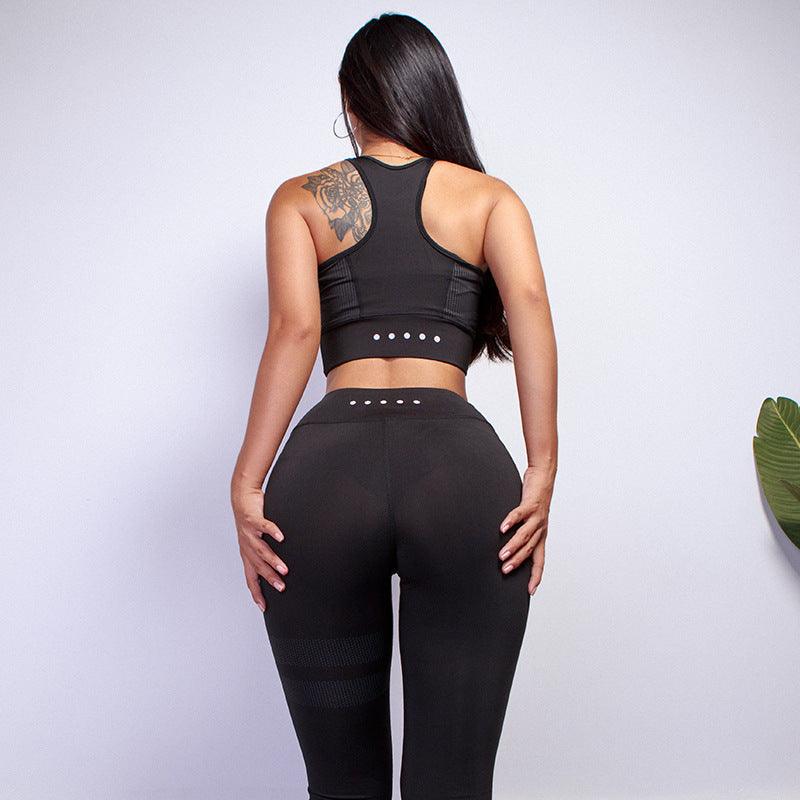 Pantaloni sportivi da yoga da donna con giletEX-STOCK Canada