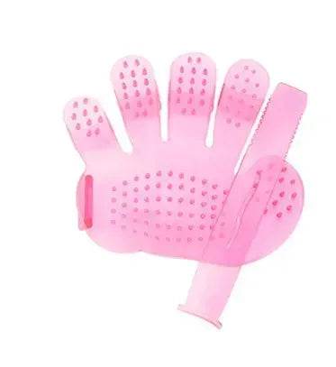 Silicone Pet Hair Removal Glove Comb Pet Grooming Gloves Brush - EX-STOCK Canada