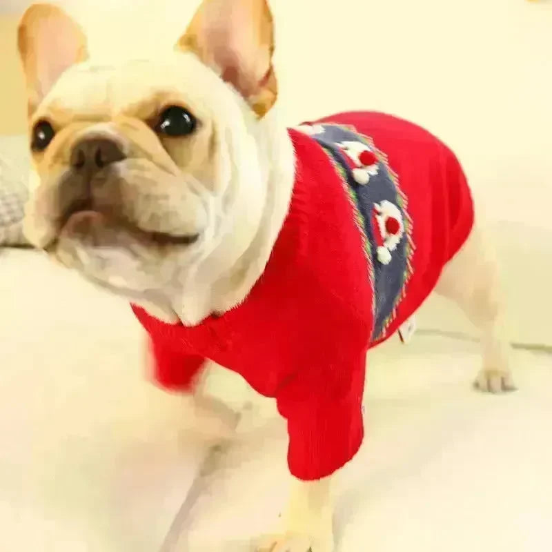 Christmas pet dog sweater - EX-STOCK CANADA