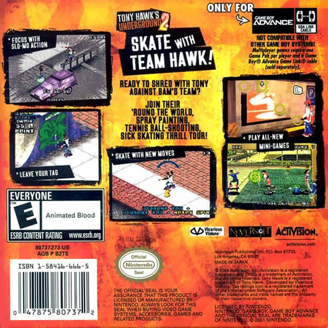 Tony Hawk's Underground 2