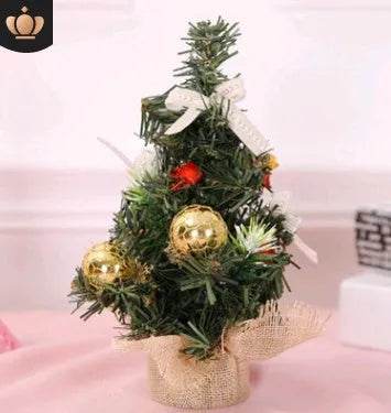Christmas Ornaments Tree 20cm Mini Christmas Decoration Tree Christmas Day Mall Decoration Desktop Ornaments Small Tree - EX-STOCK Canada