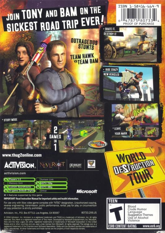 Tony Hawk's Underground 2