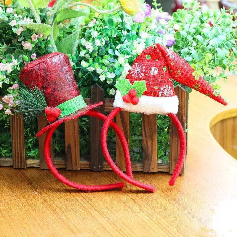 Christmas Head Buckle Christmas Party Supplies Christmas Headband Gifts Christmas Headband Christmas Hat Head Buckle - EX-STOCK Canada