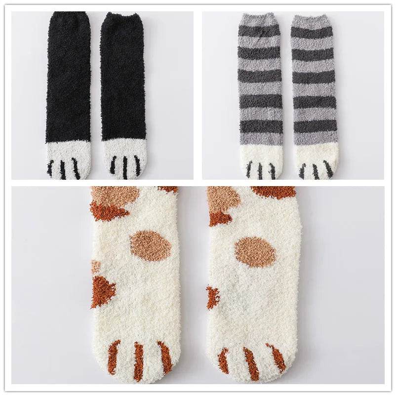 Winter House floor Fleece socks - EX-STOCK Canada