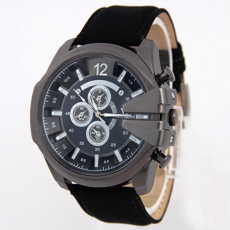 Homme regarde les montres à bracelet montre pour hommesEX-STOCK Canada