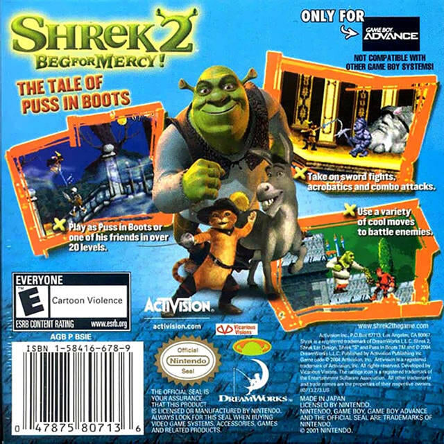 Shrek 2: Beg for Mercy