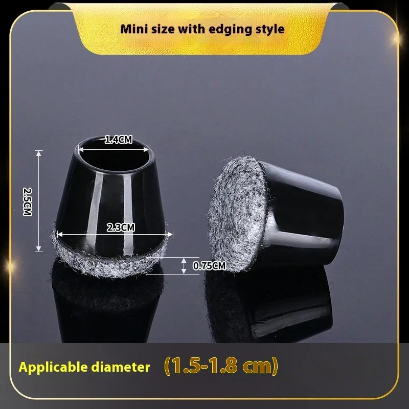 Quiet And Wear-resistant Non-slip Stool Booties Rubber Protective Sleeve EX-STOCK Canada