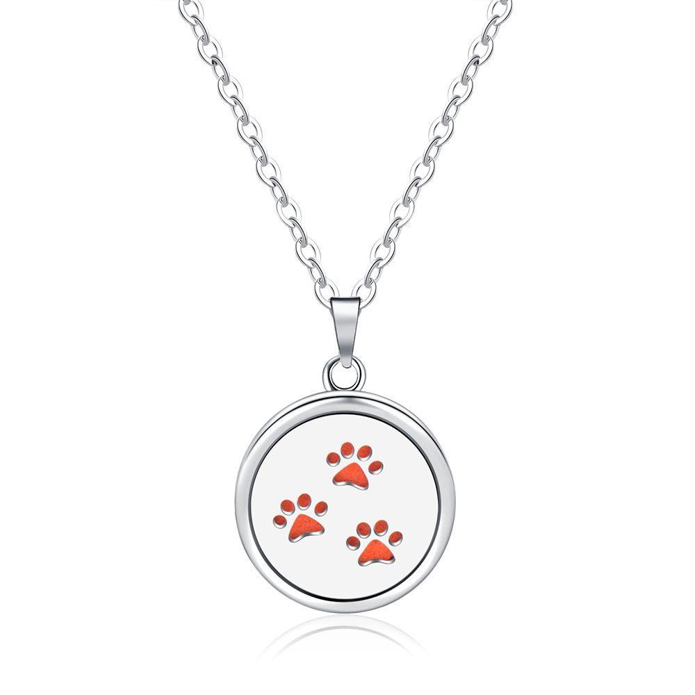 Collier Boîte à Parfum Ronde Creuse Ouverte - EX-STOCK Canada