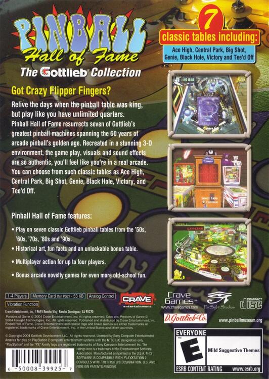 Pinball Hall of Fame: The Gottlieb Collection