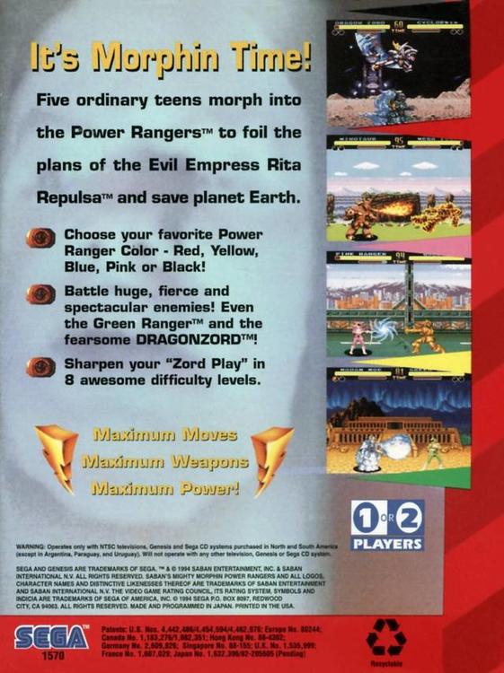 Mighty Morphin Power Rangers