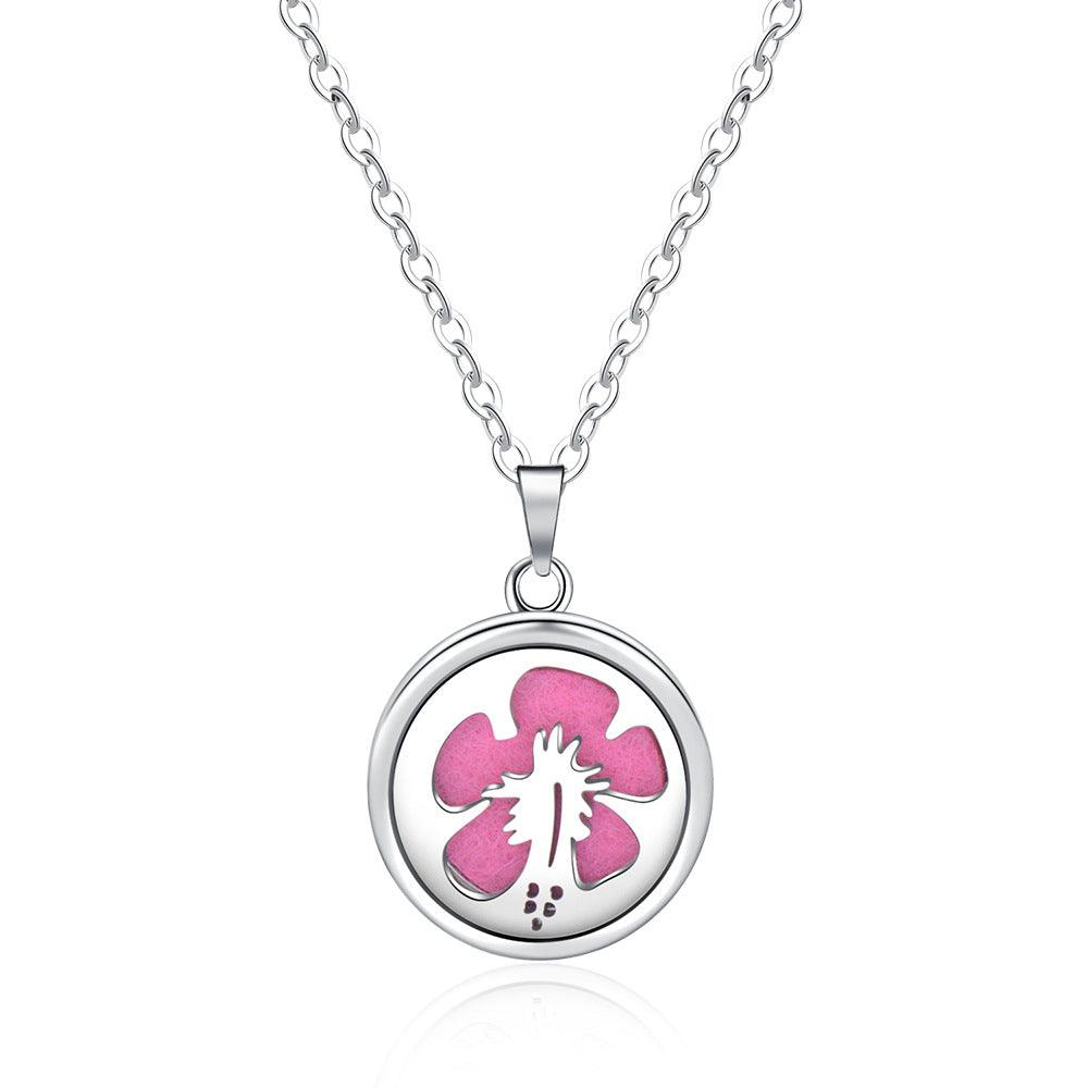 Collier Boîte à Parfum Ronde Creuse Ouverte - EX-STOCK Canada