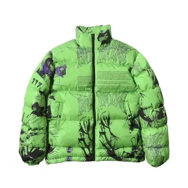 Mens puffer coat Winter pocket jacket hooded puffer jacket - EX-STOCK Canada