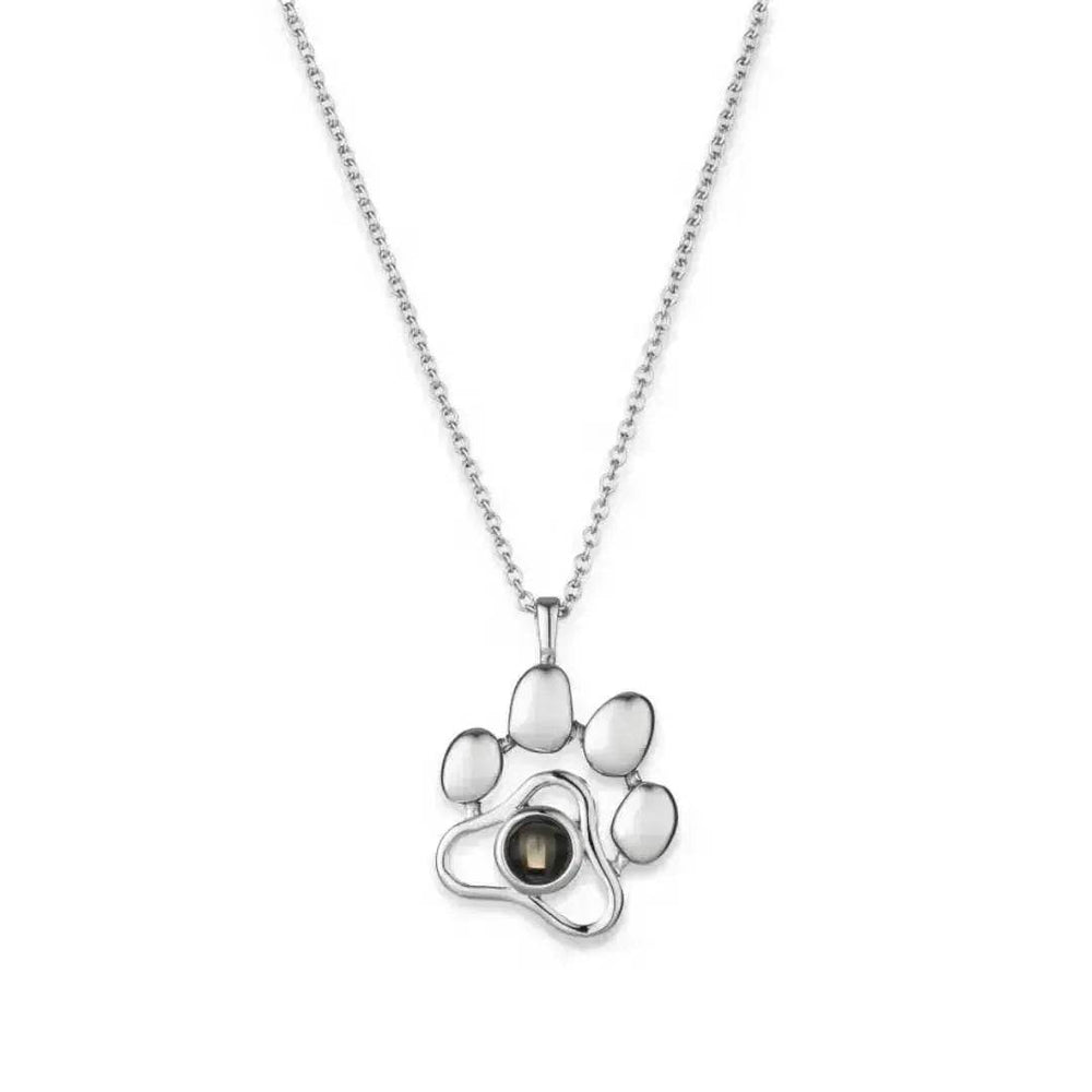 Cute Animal Dog Paw Personalized Custom Projection Necklace - EX-STOCK Canada