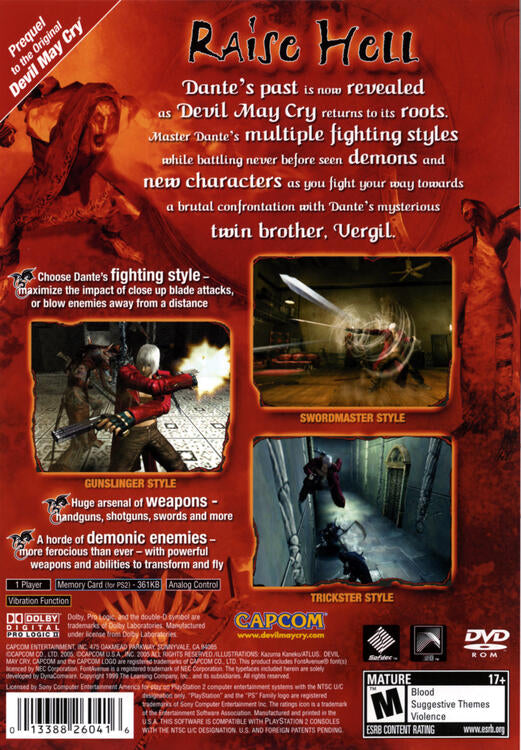 Devil May Cry 3: Il risveglio di Dante