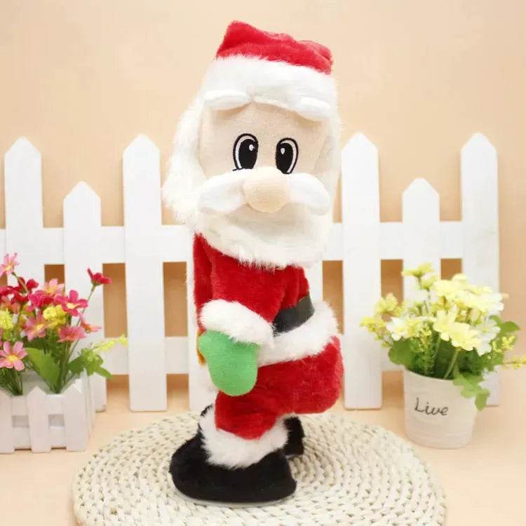 Creative Christmas Musical Hip-shaking Santa Claus Ornaments - EX-STOCK Canada