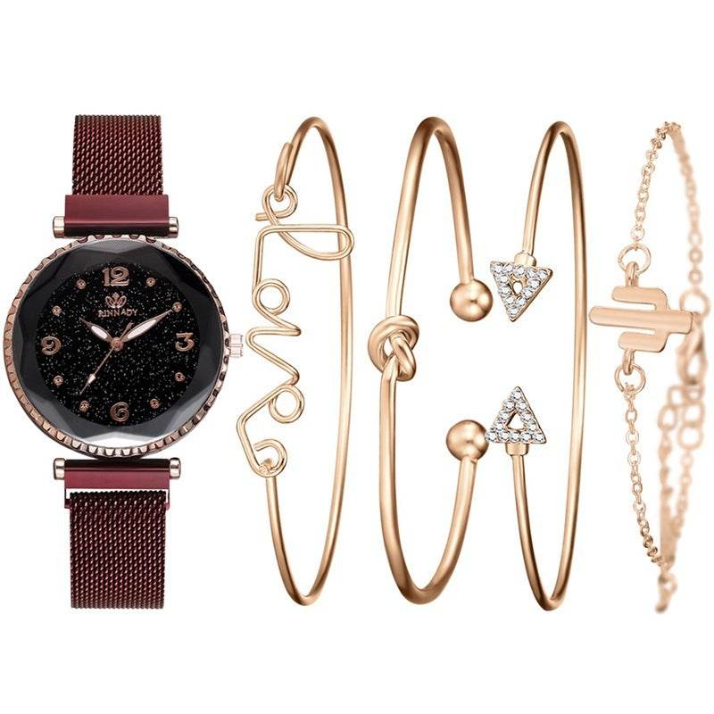 Fashion women's quartz watch bracelet bracelet set - EX-STOCK Canada