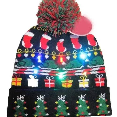LED Light Christmas Beanies - EX-STOCK Canada