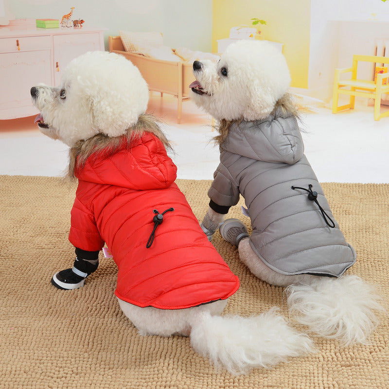 Pet clothing winter down padded jacket | EX-STOCK product gallery photo 2