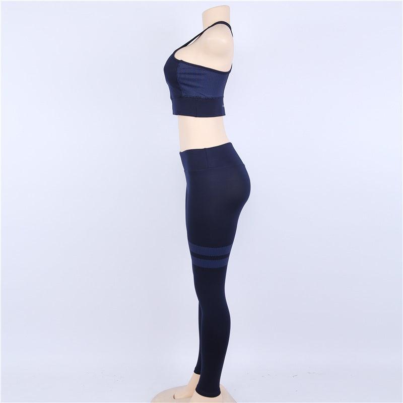 Pantaloni sportivi da yoga da donna con giletEX-STOCK Canada