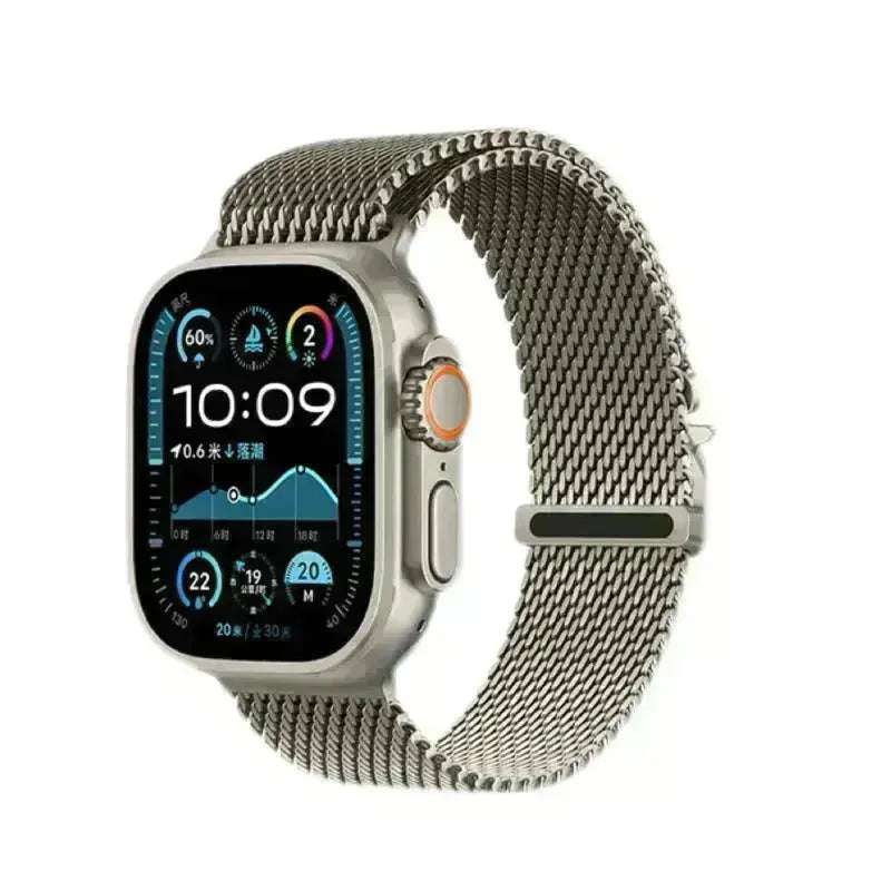Fashion Titanium Parachute boucle Milanis Watch Strap