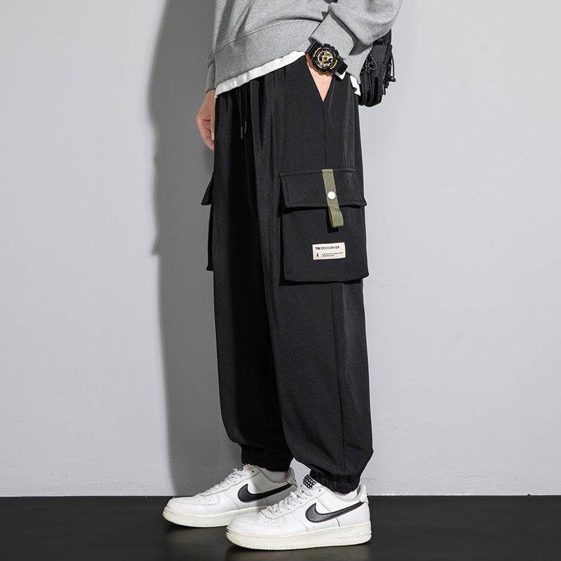 Plus Size Men's Workwear Bag Fall Loose Tappered Cargo Pant trouser - EX-STOCK Canada