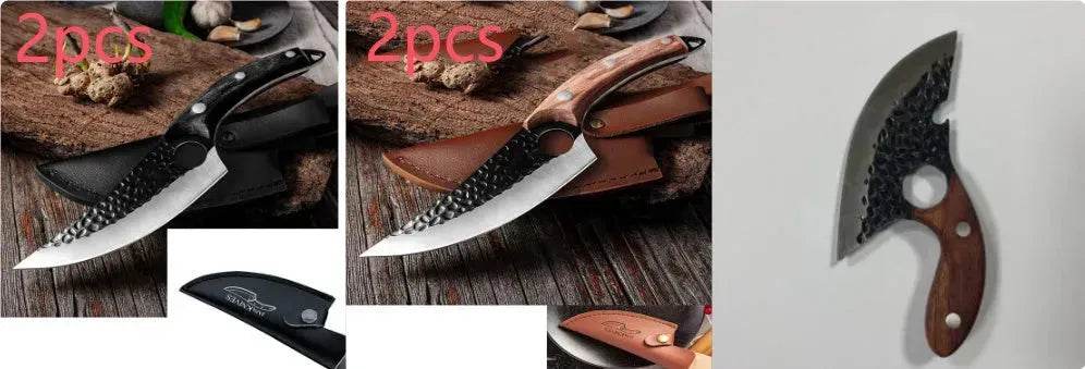 Kitchen Meat chopping Knife Barbeque Knife with Bottle opener - EX-STOCK Canada