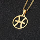 12 Constellation Necklace Accessories Stainless Steel Necklace - EX-STOCK Canada