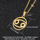 12 Constellation Necklace Accessories Stainless Steel Necklace - EX-STOCK Canada