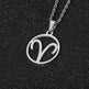 12 Constellation Necklace Accessories Stainless Steel Necklace - EX-STOCK Canada