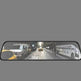 12-inch Smart Voice-activated Car Rearview Mirror Tachograph, 170 wide angle, Dashcam Camera Recorder. Front and Back view dual Camera. - EX-STOCK Canada