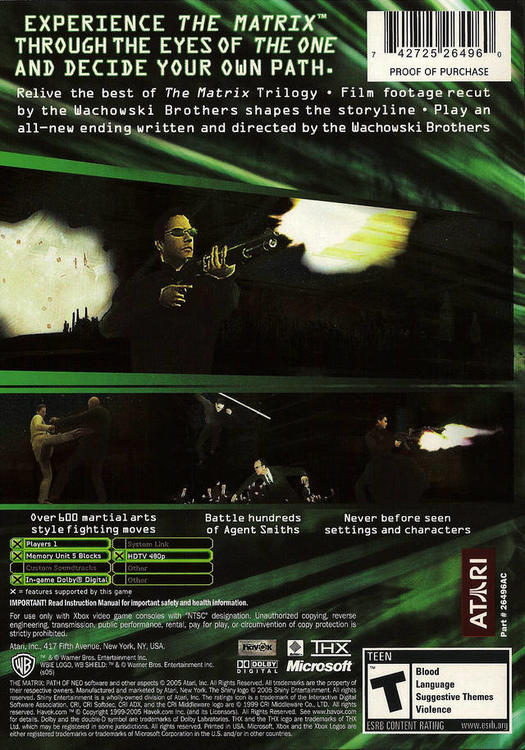 The Matrix: Path of Neo