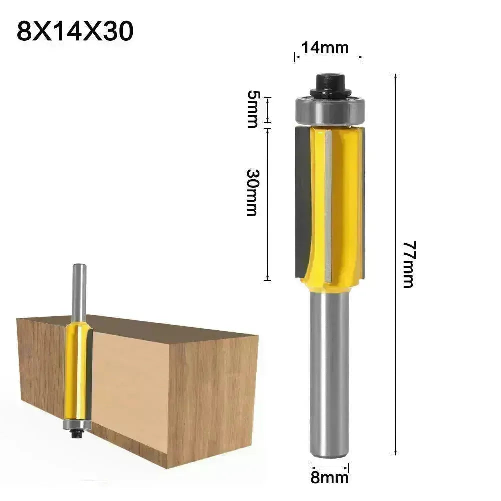 Bit router a filo in legno di bordo per bordo professionale