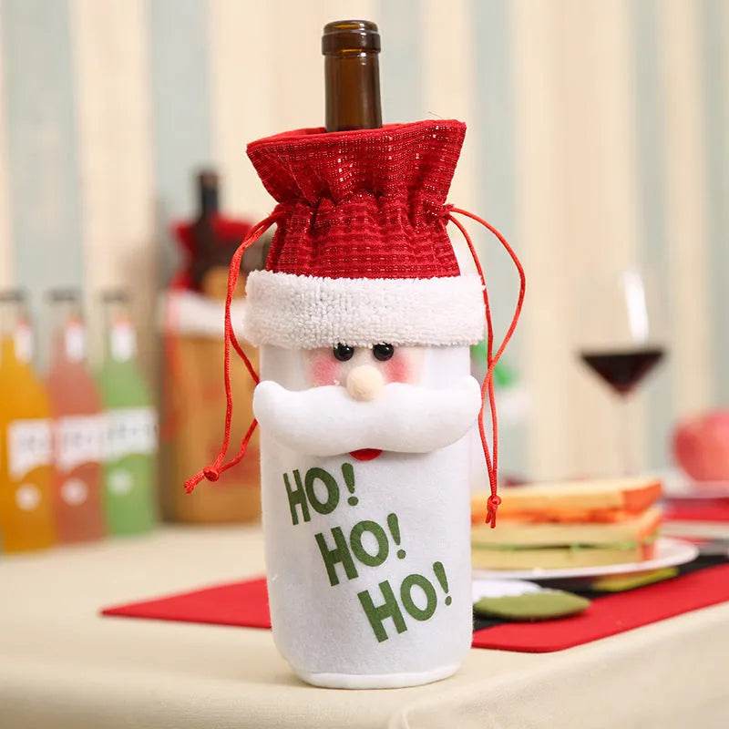 Christmas Decorations Christmas Wine Bottle Socks - EX-STOCK Canada