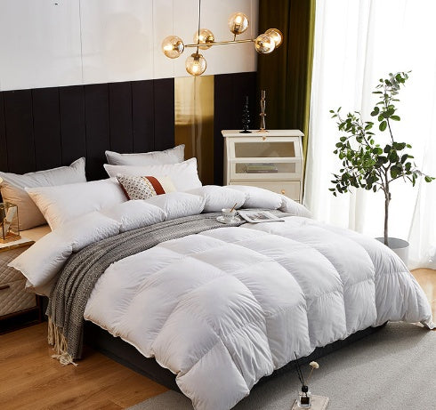 High-end Gift Cotton Dazzle Duvet Goose Down Quilt EX-STOCK Canada