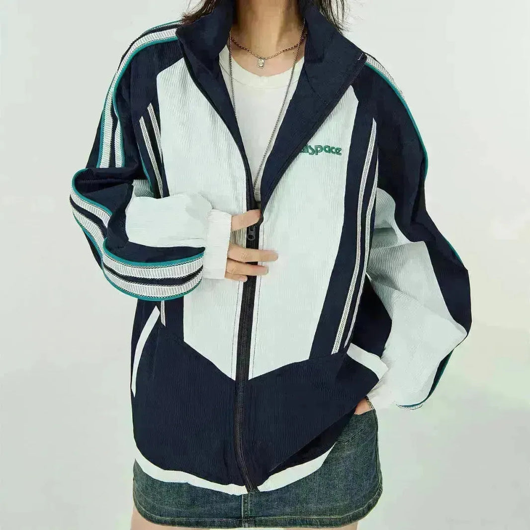 Assaut unisexe Vintage de style américain veste hip hop