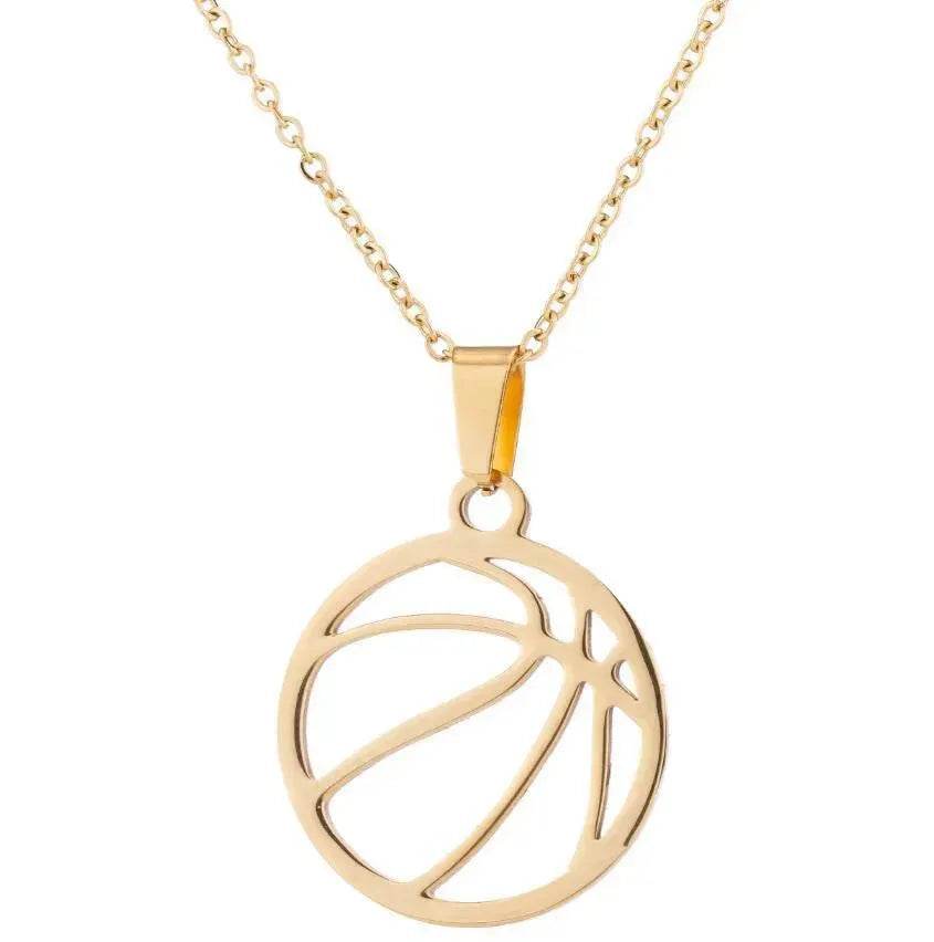 Games stainless steel volleyball necklace for men and women - EX-STOCK Canada