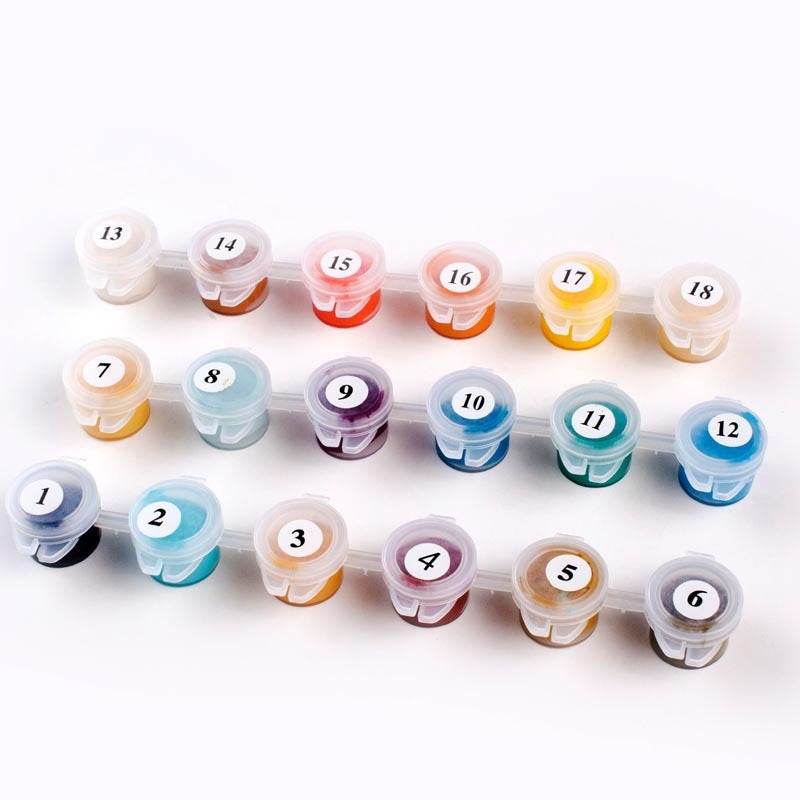 DIY handmade peacock hand-painted painting Visual Artwork - EX-STOCK Canada