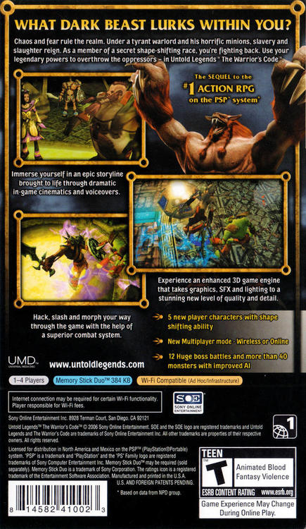 Untold Legends: The Warrior's Code