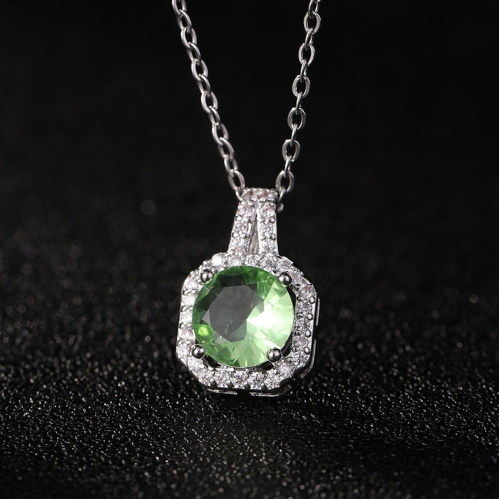 Collier Pendentif Bouteille de Parfum Femme Plein Diamant - EX-STOCK Canada